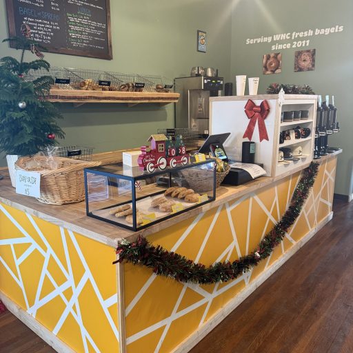 Joey’s Bagels in Mars Hill Inside